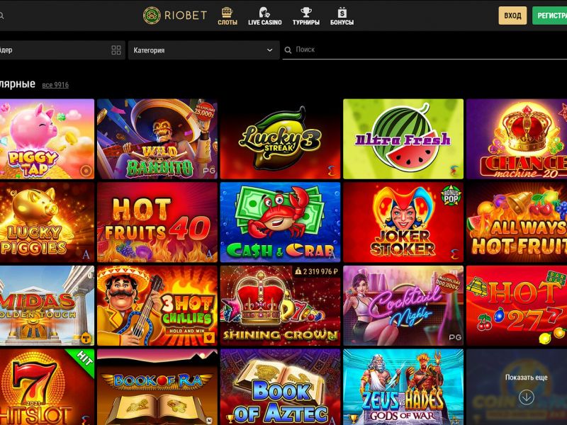 Бонусы для новичков в онлайн-казино RioBet